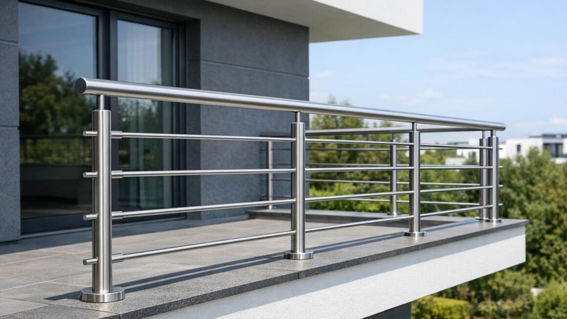 Nowoczesne balustrady ze stali nierdzewnej do domu i firmy